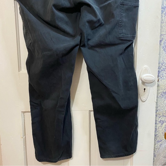 CARHARTT | Original Fit Black Straight Leg Plus Size Pants - Picture 12 of 16